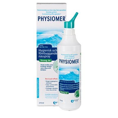 PHYSIOMER Näsdusch Strong Jet Isotont Havsvatten 210ml