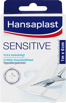 Hansaplast Sensitive Plåster 1m x 6cm