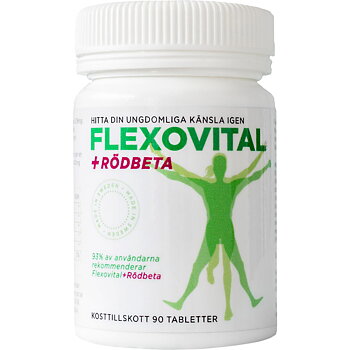Flexovital + Rödbeta Kosttillskott 90st