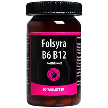 Folsyra B6 B12 90st