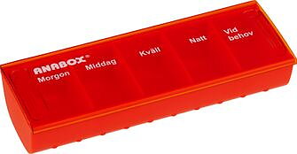 ANABOX Daglig Ask 5 Dosfack