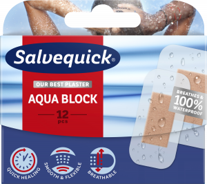 Salvequick Aqua Block 12st
