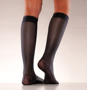 Mabs Original Nylon Knästrumpa Svart