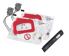 Physio Control  LIFEPAK CR Plus CHARGE-PAK  med 2 par elektroder