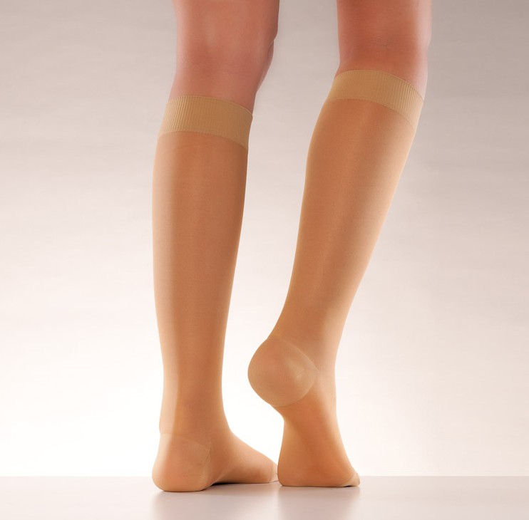 Mabs Original Nylon Knästrumpa Solbrun