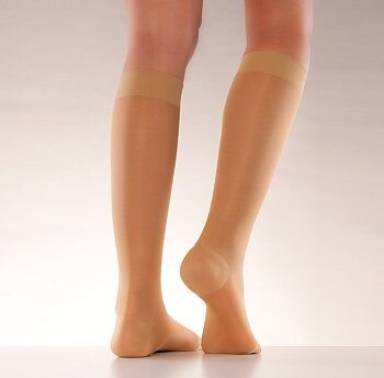 Mabs Original Nylon Knästrumpa Solbrun