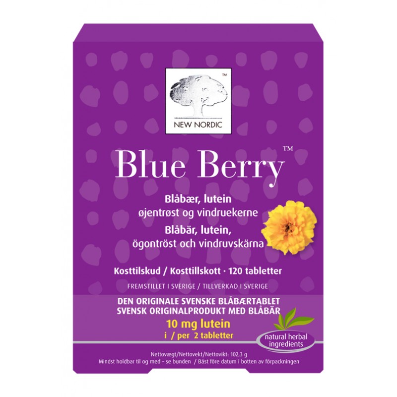 New Nordic Blue Berry 120st
