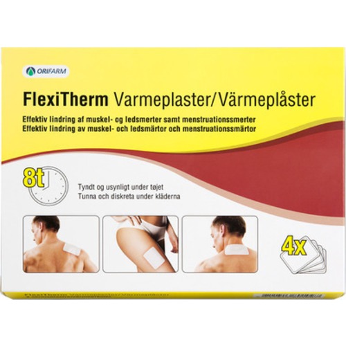 Flexitherm Värmeplåster 4st