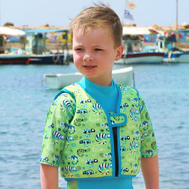 Splash About Flytande Simväst Go Splash Swim Vest Green Gecko - 2
