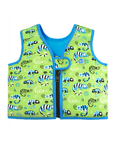 Splash About Flytande Simväst Go Splash Swim Vest Green Gecko