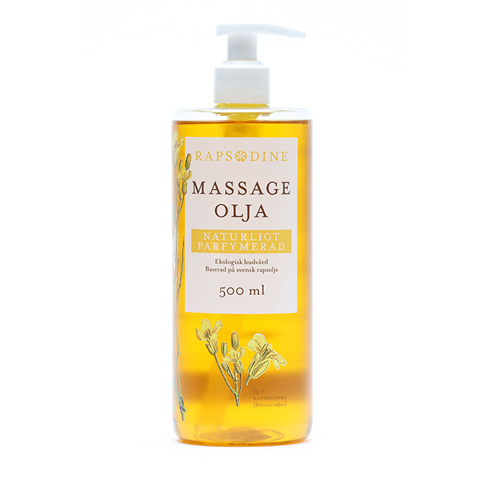 Rapsodine Massageolja Naturligt Parfymerad 500ml