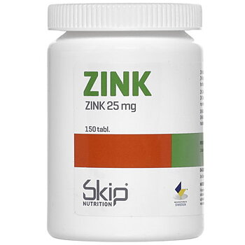 Skip Zink 25mg 150st