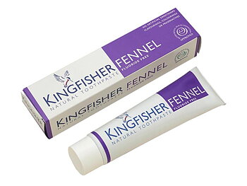 Kingfisher Tandkräm Fänkol Flour Fri 100ml