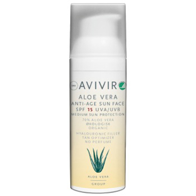 AVIVIR Aloe Vera Anti Age Sun Face SpF15 50ml