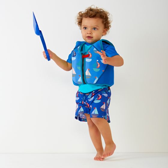 Splash About Flytande Simväst Learn To Swim Float Jacket Set Sail - 3