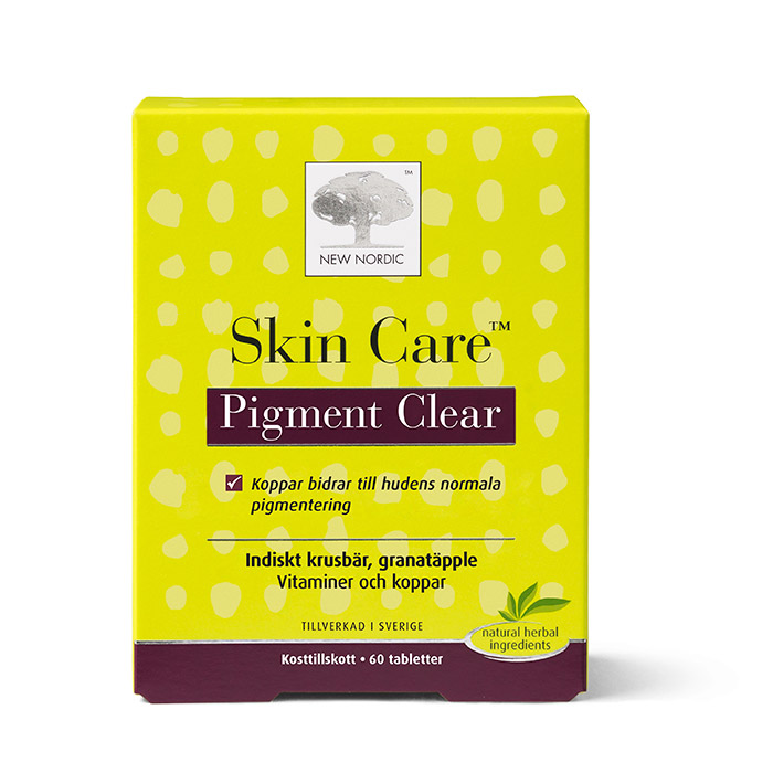 New Nordic Skin Care Pigment Clear 60st