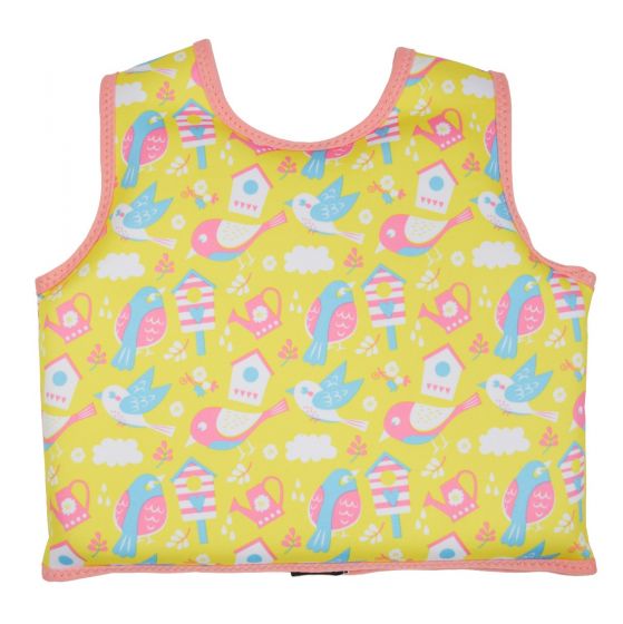 Splash About Flytande Simväst Go Splash Swim Vest Garden Birds - 2