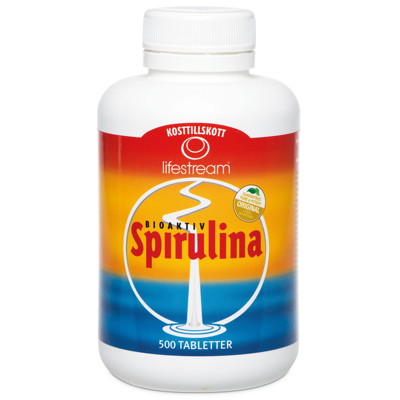 Lifestream Bioaktiv Spirulina 500st