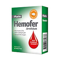 HEMOFER JÄRNTILLSKOTT 60ST
