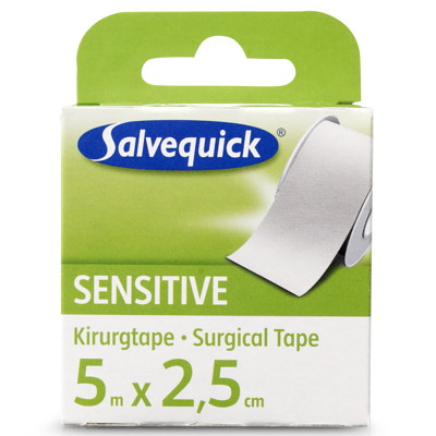 SALVEQUICK Kirurgtape Sensitive 5m
