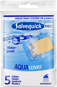 Salvequick MED Aqua Maxi Cover 5st
