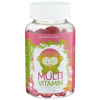 MONKIDS Multivitamin Barn 60st
