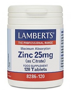 Zink 25mg 120st