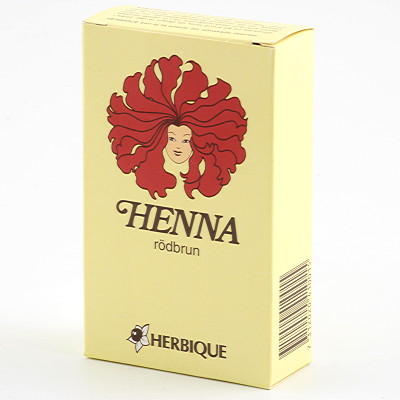 Herbique HENNA pulver rödbrun 125gr