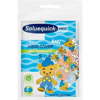 Salvequick Med Aqua Cover Kids 5st