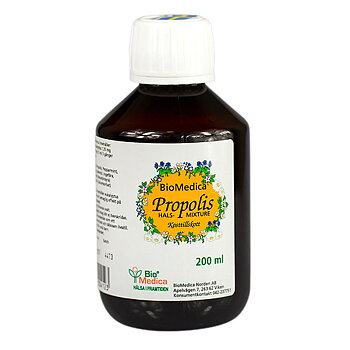 BioMedica Propolis Halsmixtur 200ml