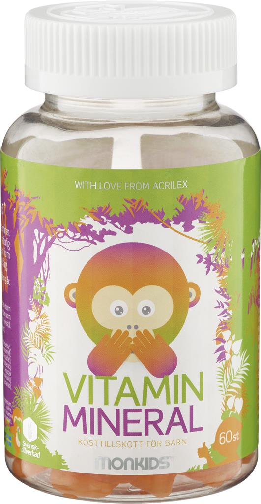 MONKIDS Vitamin + Mineral 60st