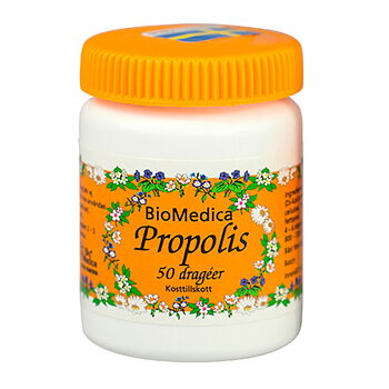 BioMedica Propolis Dragéer 50st