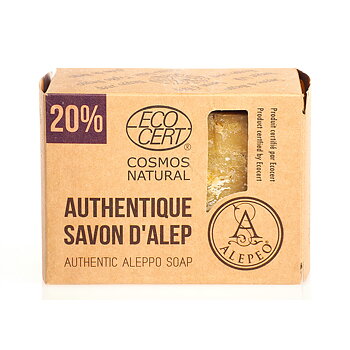 Alepo tvål 20% Lagerbärsolja 200g EKO