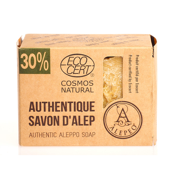Alepeo tvål 30% Lagerbärsolja 200g EKO