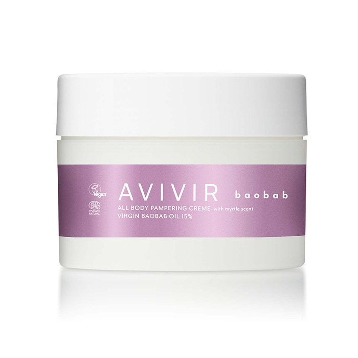 Avivir Baobab Body Creme with Myrtle 200 ml EKO