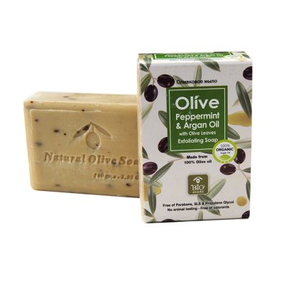 BIOesti Olivtvål Pepparmint & Arganolja 100g