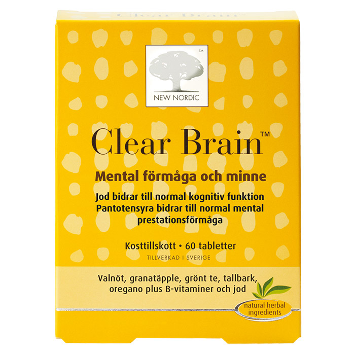 New Nordic Clear Brain 60st