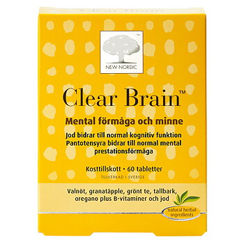 New Nordic Clear Brain 60st