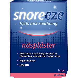 Snoreeze Nasalstrips Large 10st