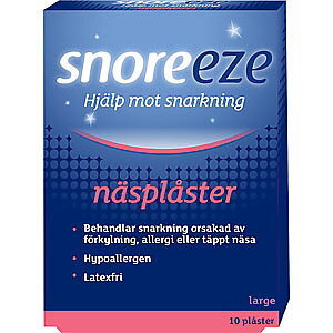Snoreeze Nasalstrips Large 10st