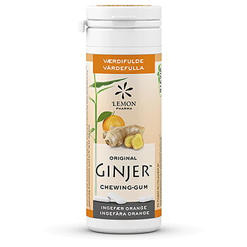 Ginjer Tuggummi Ingefära Apelsin 30g
