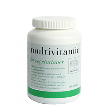New Nordic Multivitamin För Vegetarianer 120st