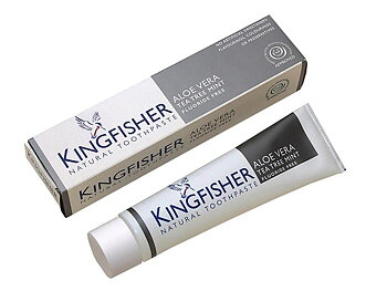 Kingfisher Tandkräm AloeVera TeaTree Mint Flour Fri 100ml