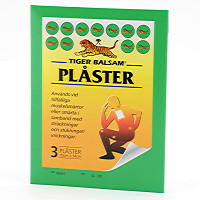 Tiger Balsam värkplåster 3st