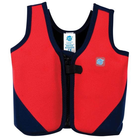 Splash About Flytande Simväst Learn To Swim Float Jacket Navy/Red