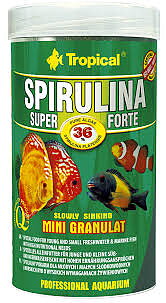 Tropical Spirulina Super Forte Mini Granulat 36% Spirulina Lösvikt