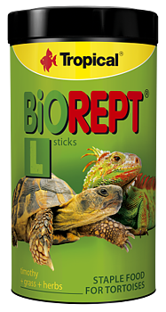 Biorept L Till Landsköldpaddor  140g/500ml Lösviktsförpackad