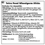 Tetra Pond Wheatgerm Sticks  1 liter Lösvikt - 2
