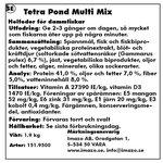 Tetra Pond Multimix  1 liter Lösvikt - 2