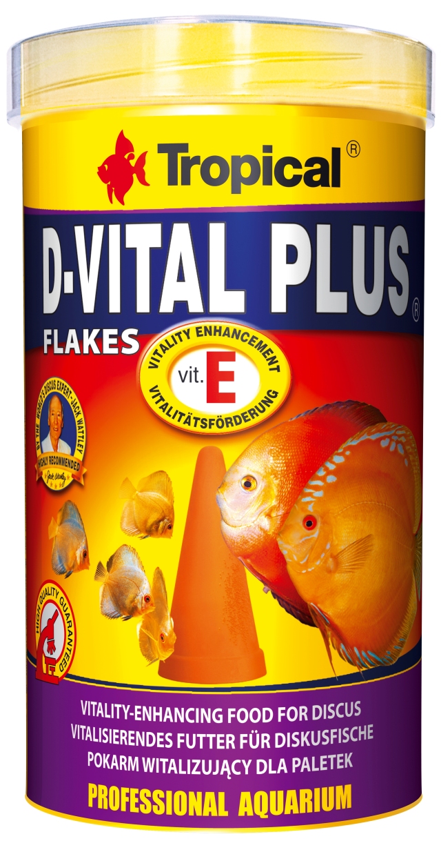 Tropical D-Vital Plus Flake Discusfoder Lösvikt - 2